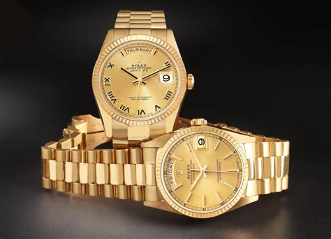 rolex presidente de oro